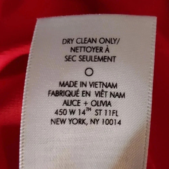 Alice + Olivia Lita Cowl Back Shift Dress Large - Picture 4 of 10